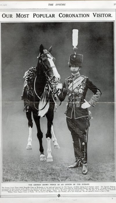 Crown Prince Frederick of Prussia, 11th Hussars, 1911 Crown Prince Frederick of Prussia, 11th Hussars, 1911